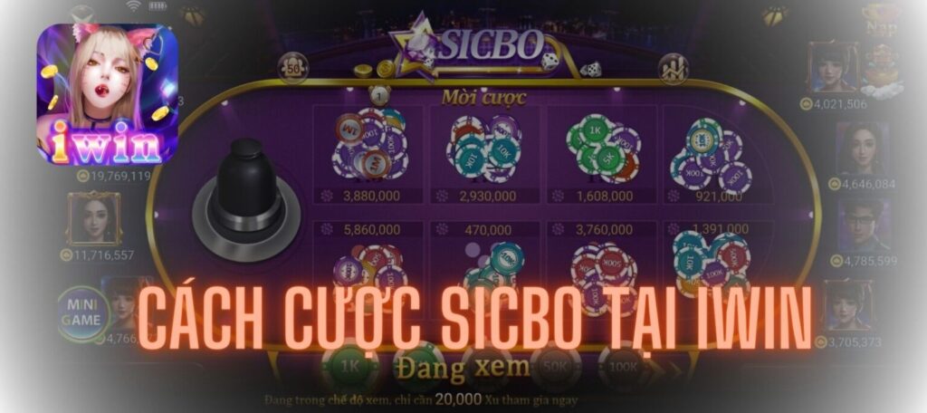 Luật chơi Sicbo IWIN chính. Thông thường sảnh game Sicbo IWIN